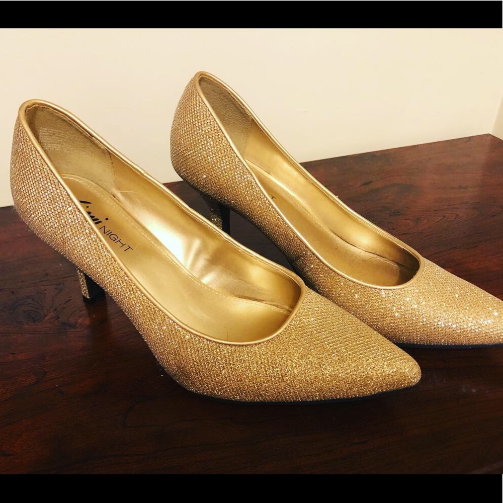 Fioni Night Golden Heels
